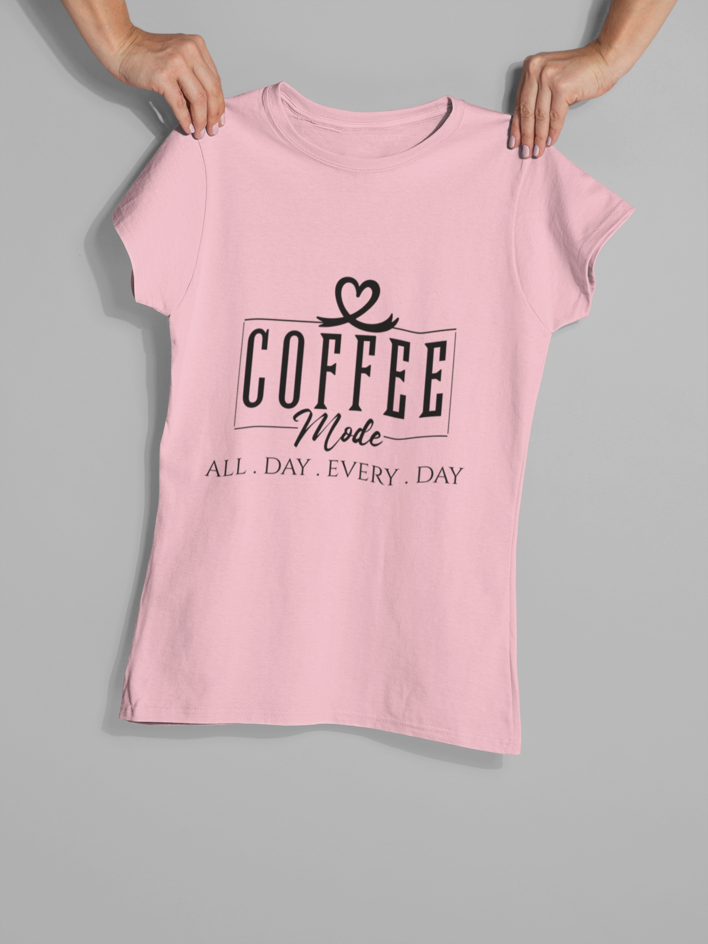 Coffee mode women's T-shirt