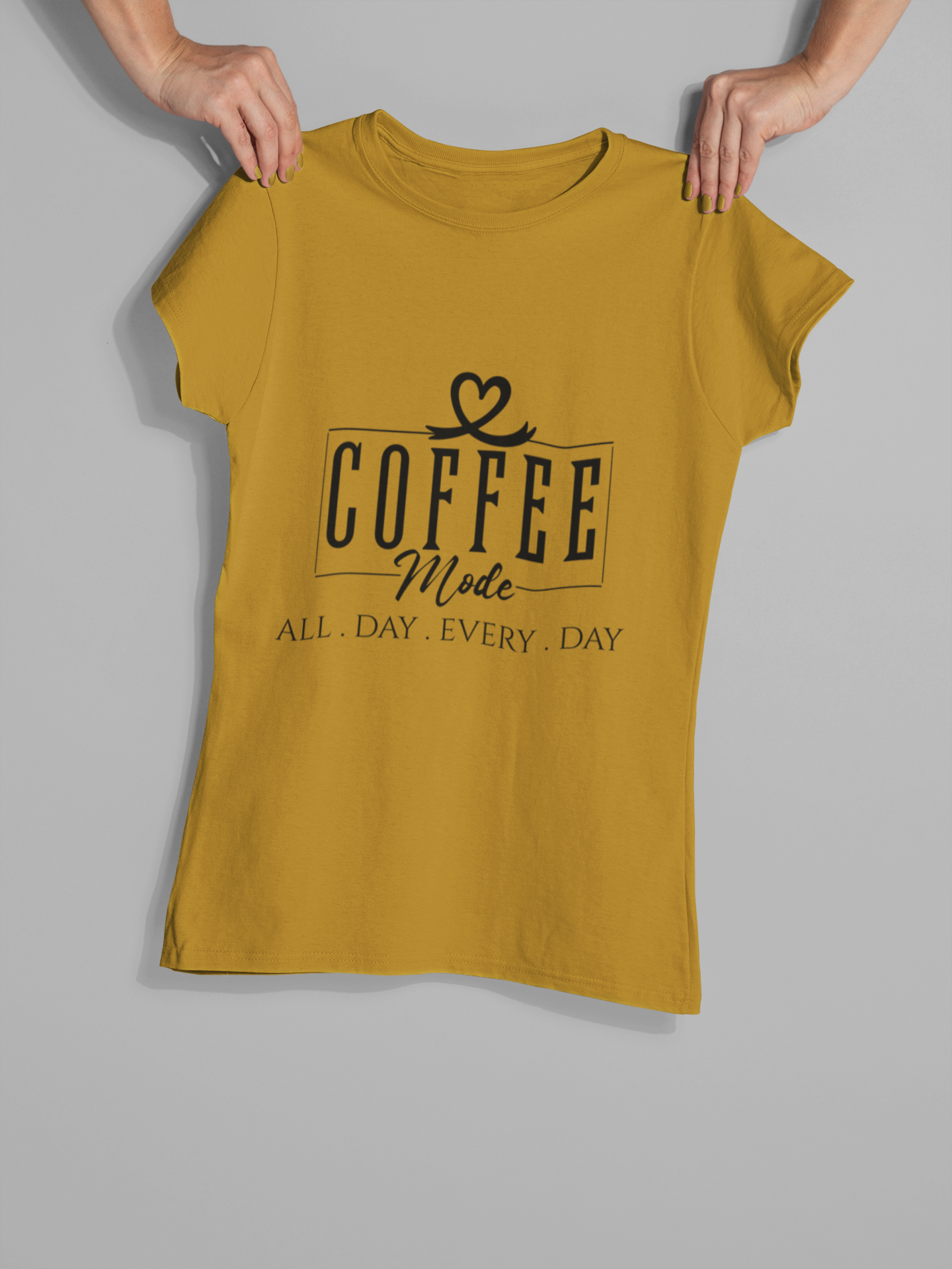 Coffee mode women's T-shirt