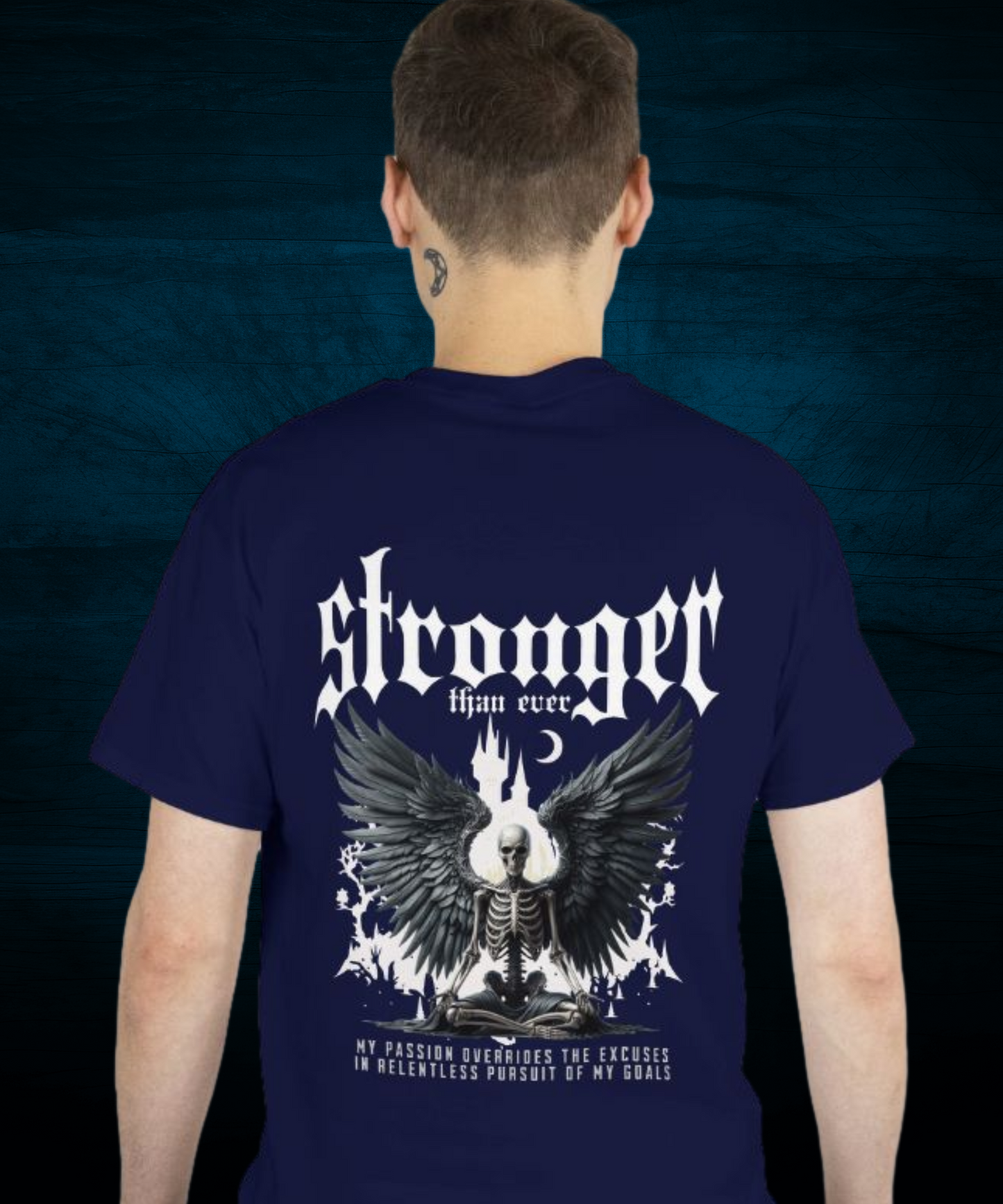 Stronger than ever Men's T-shirt Back Print