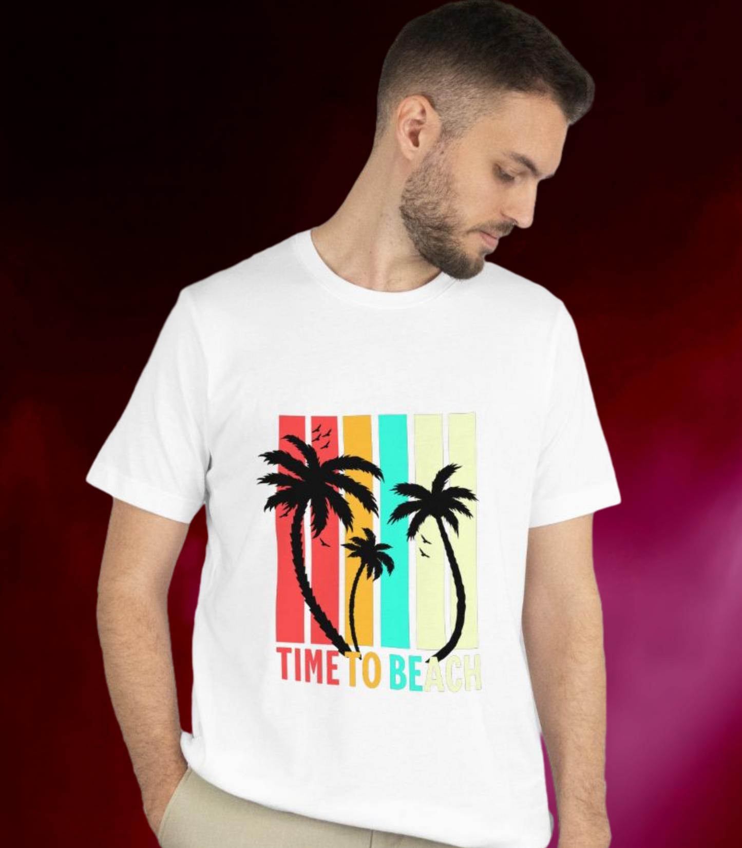 Time to beach Men's T-shirt