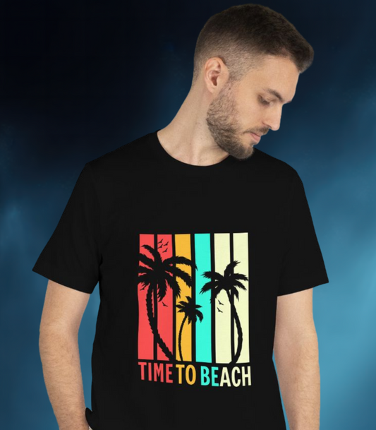 Time to beach Men's T-shirt