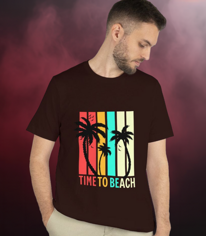 Time to beach Men's T-shirt
