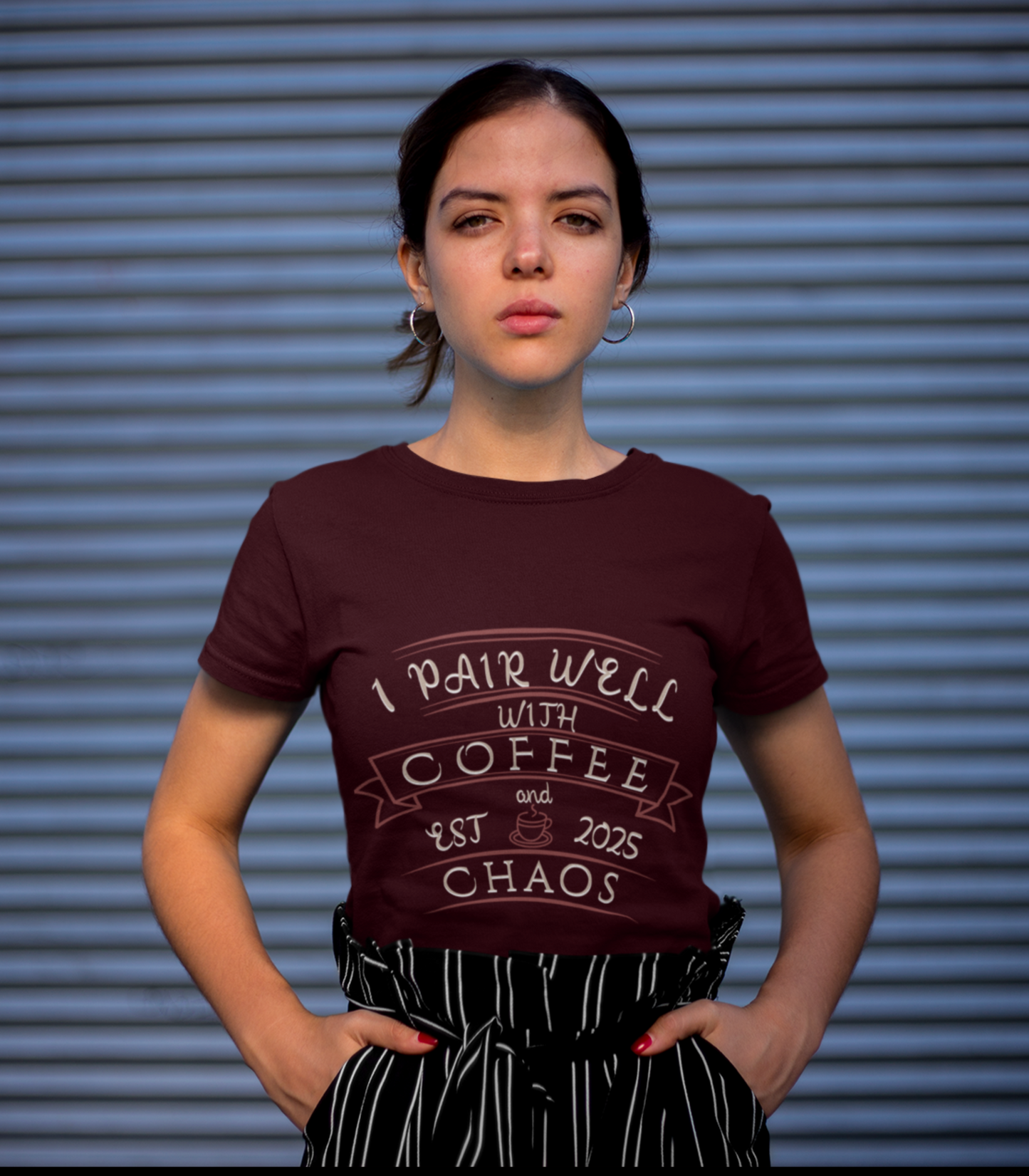 Coffee and chaos Women's T-shirt