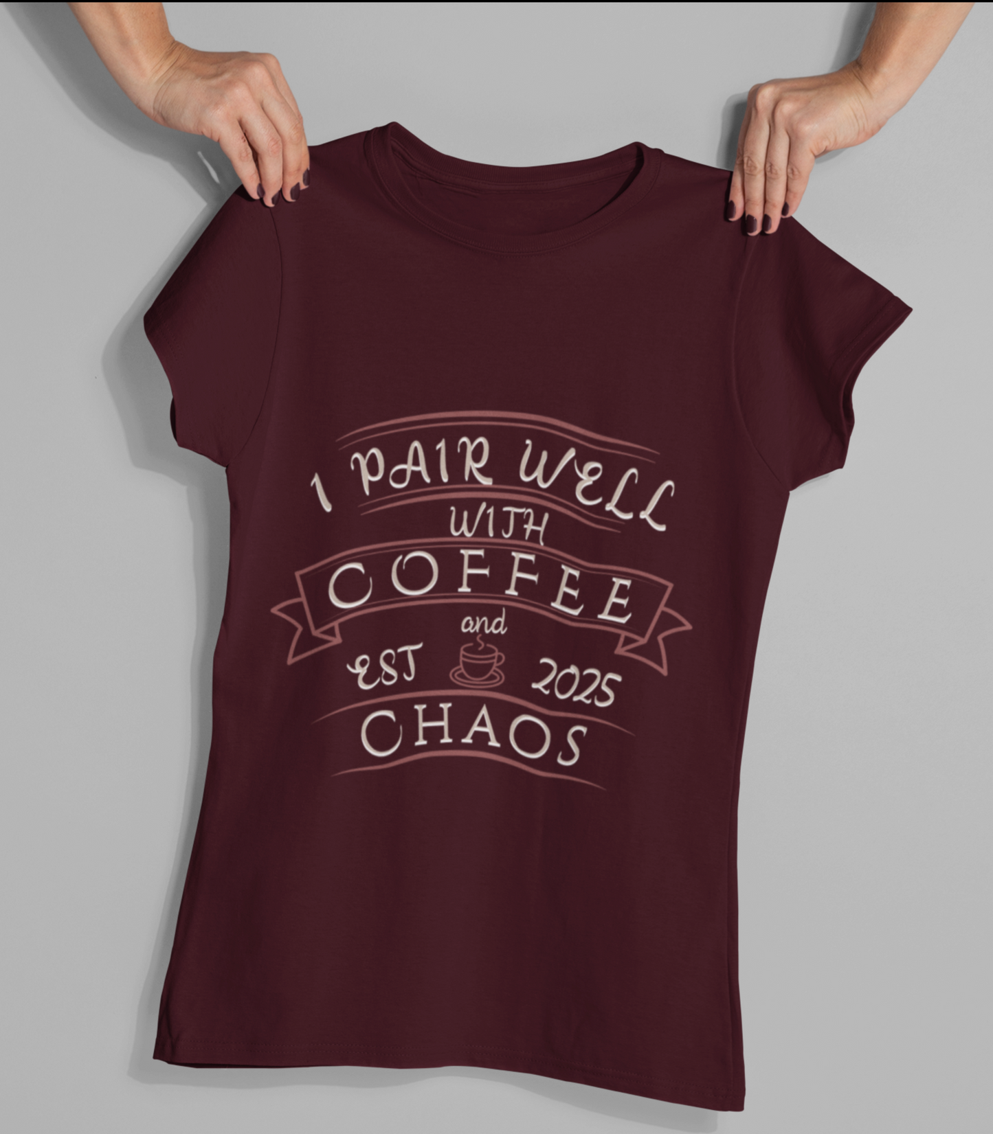 Coffee and chaos Women's T-shirt